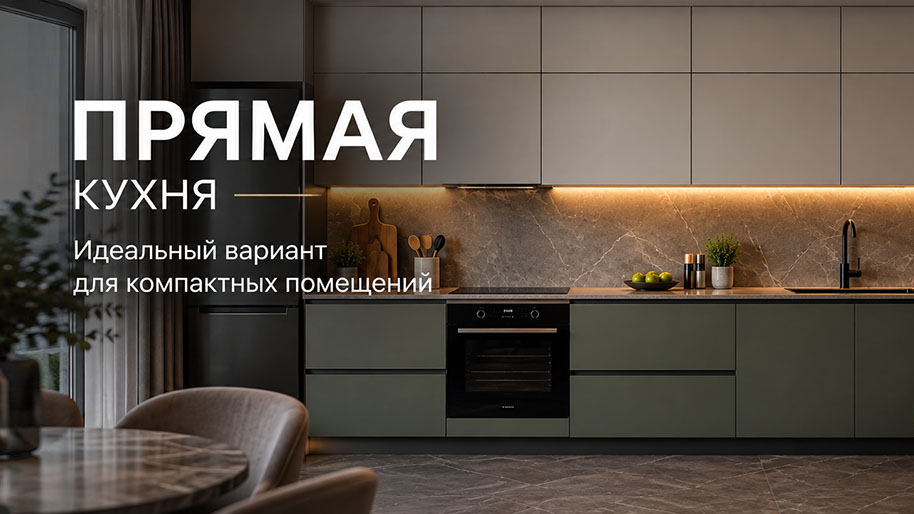 Прямая кухня